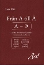 Från A till Ä: Ryska bokstäver och ljud via internationella ord | 2:a upplagan