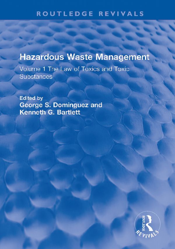 Hazardous Waste Management | 1:a upplagan