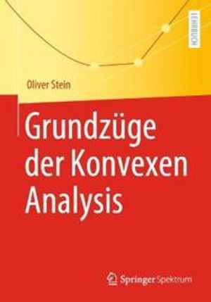 Grundzüge der Konvexen Analysis | 1:a upplagan