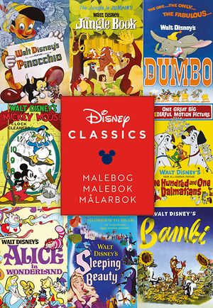 Disney Classic Posters Delux målarbök