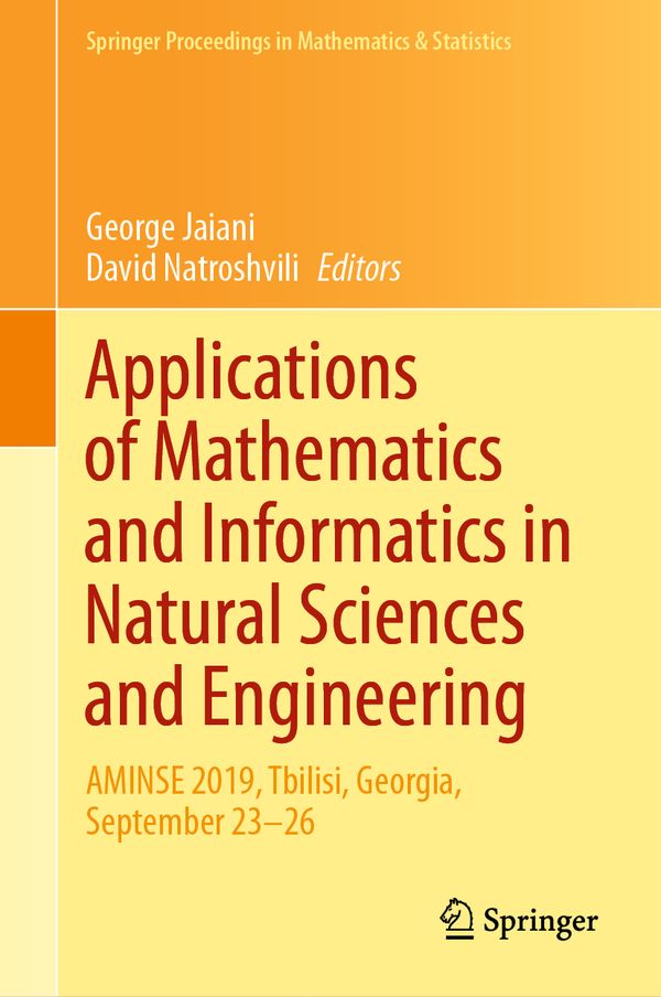 Applications of Mathematics and Informatics in Natural Sciences and Engineering | 1:a upplagan