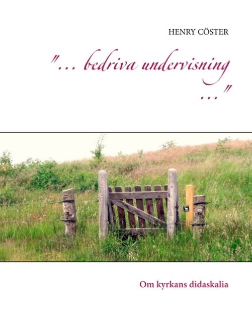 "... bedriva undervisning ..." : Om kyrkans didaskalia | 1:a upplagan