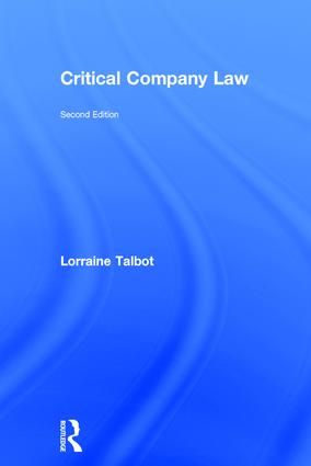 Critical Company Law | 2:a upplagan