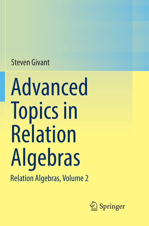 Advanced Topics in Relation Algebras | 1:a upplagan