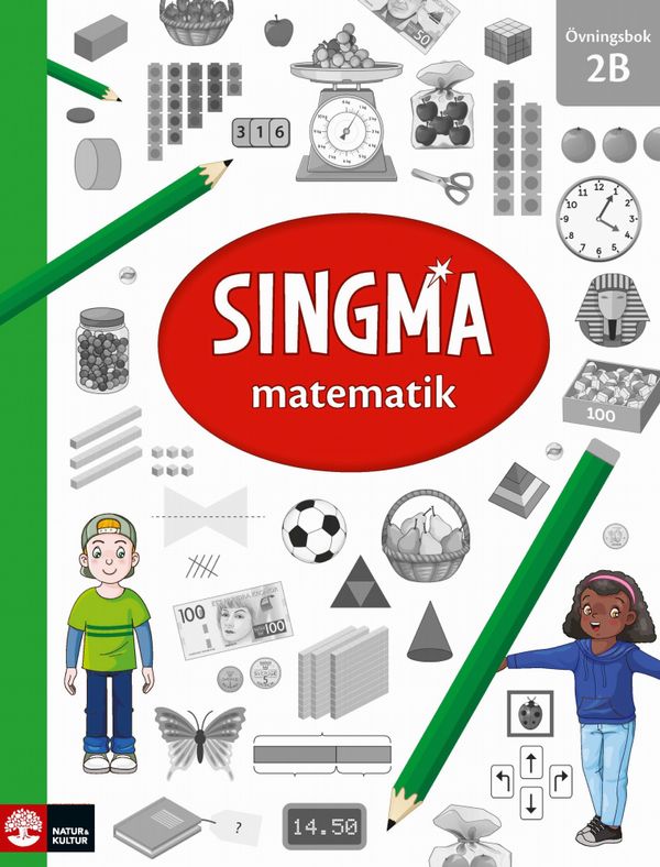 Singma matematik 2B Övningsbok | 1:a upplagan