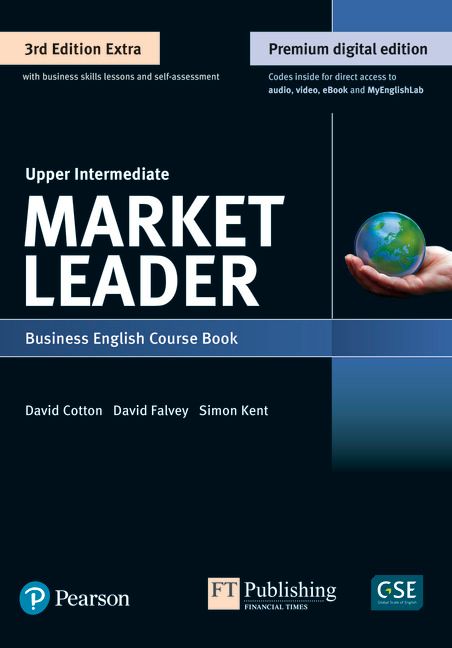 9781292361147 Market Leader 3e Extra Upper Intermediate Course Book, eBook, QR, MEL & DVD Pack | 0:e upplagan