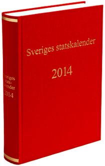 Sveriges statskalender 2014