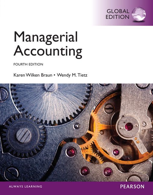 Managerial Accounting, Global Edition | 4:e upplagan