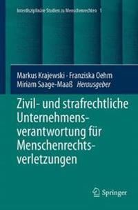 Zivil- und strafrechtliche Unternehmensverantwortung für Menschenrechtsverletzungen | 1:a upplagan