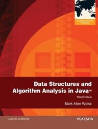 Data Structures and Algorithm Analysis in Java | 3:e upplagan