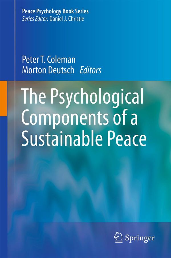 Psychological Components of Sustainable Peace | 1:a upplagan
