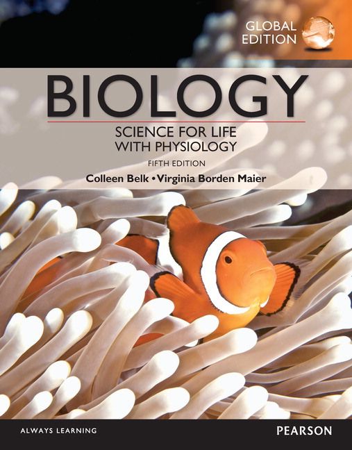 Biology: Science for Life with Physiology, Global Edition | 5:e upplagan