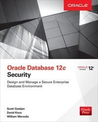 Oracle Database 12C Security | 0:e upplagan