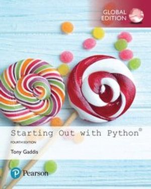 Starting Out with Python, Global Edition | 4:e upplagan