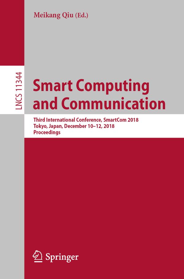 Smart Computing and Communication | 1:a upplagan