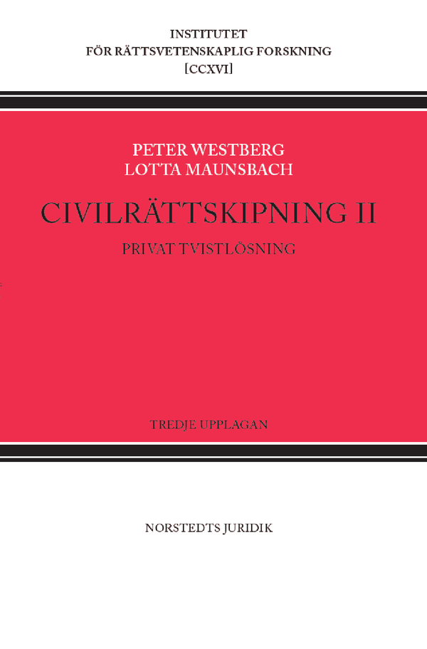 Civilrättsskipning II | 3:e upplagan