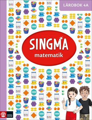 Singma matematik 4A Lärobok | 1:a upplagan