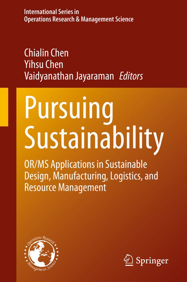 Pursuing Sustainability | 1:a upplagan