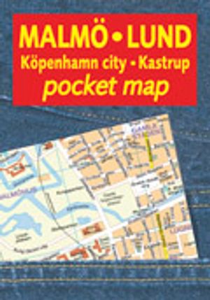 Malmö-Lund Pocket Map | 1:a upplagan