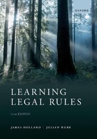 Learning Legal Rules | 11:e upplagan
