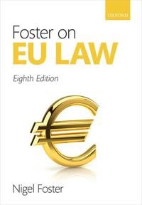 Foster on EU Law | 8:e upplagan