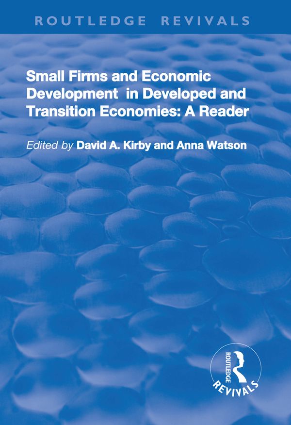 Small Firms and Economic Development in Developed and Transition Economies | 1:a upplagan