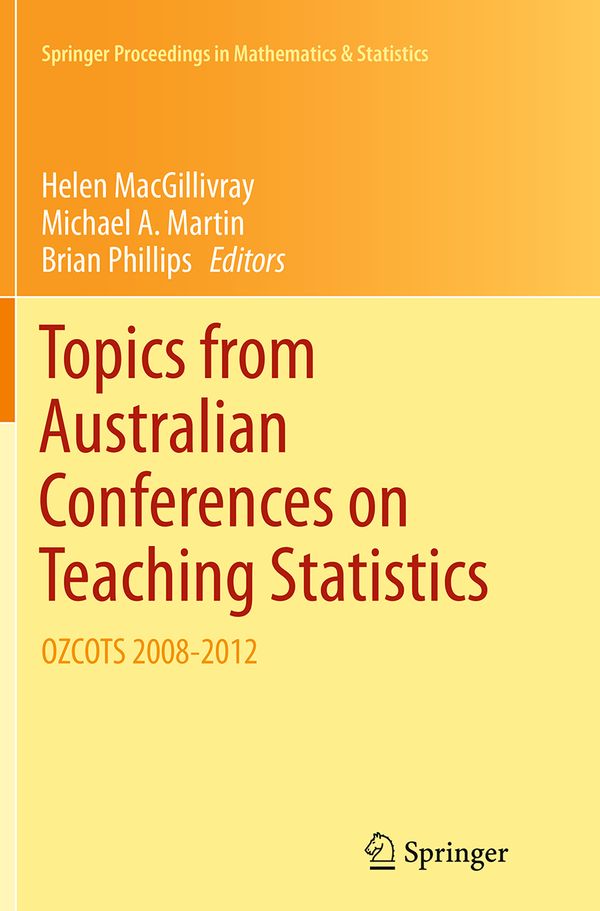 Topics from Australian Conferences on Teaching Statistics | 1:a upplagan