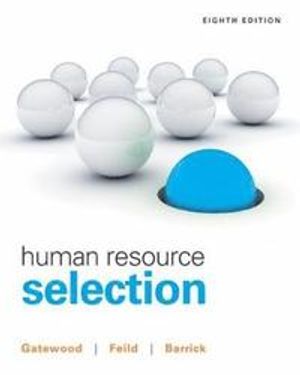 Human Resource Selection | 8:e upplagan