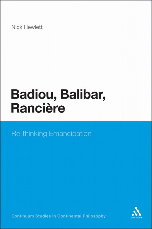 Badiou, Balibar, Ranciere | 0:e upplagan