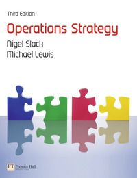 Operations Strategy | 0:e upplagan