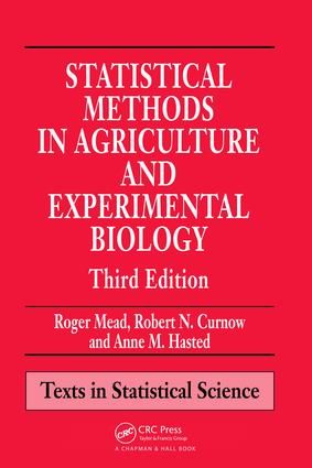 Statistical Methods in Agriculture and Experimental Biology | 3:e upplagan