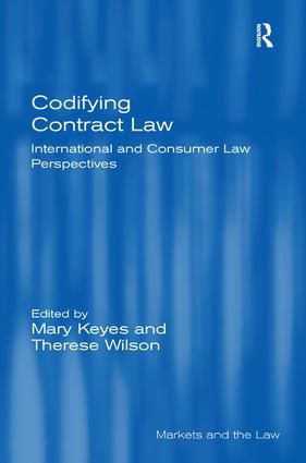 Codifying Contract Law | 1:a upplagan