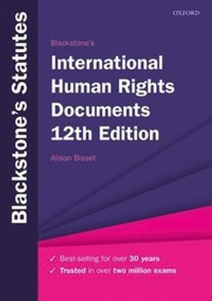 Blackstone's International Human Rights Documents | 12:e upplagan