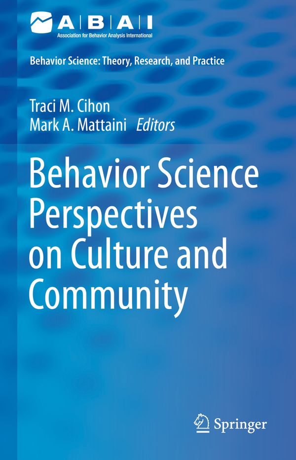 Behavior Science Perspectives on Culture and Community | 1:a upplagan