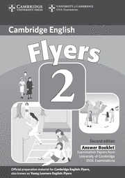 Cambridge young learners english tests flyers 2 answer booklet - examinatio