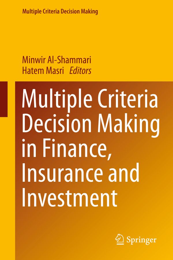 Multiple Criteria Decision Making in Finance, Insurance and Investment | 1:a upplagan
