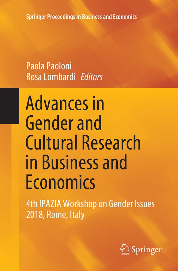 Advances in Gender and Cultural Research in Business and Economics | 1:a upplagan