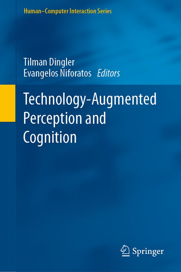 Technology-Augmented Perception and Cognition | 1:a upplagan
