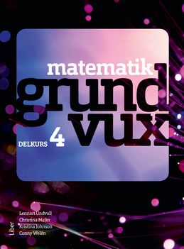 Matematik grundvux delkurs 4 | 1:a upplagan