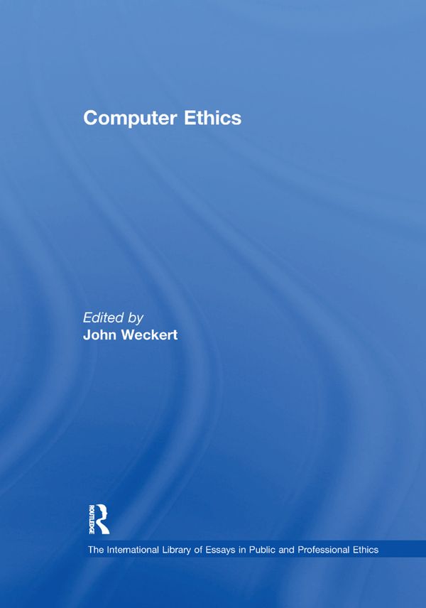 Computer Ethics | 1:a upplagan