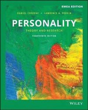 Personality Theory and Research | 14:e upplagan