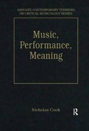 Music, Performance, Meaning | 1:a upplagan