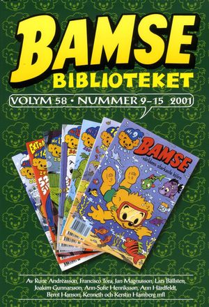 Bamse Biblioteket. Vol 58, nummer 9-15 2001 | 1:a upplagan