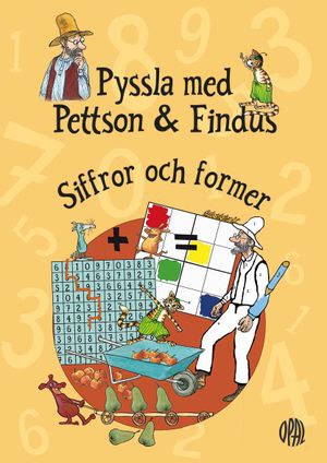 Pyssla med Pettson och Findus : Siffror och former