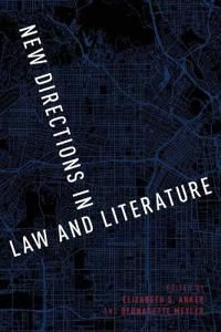 New Directions in Law and Literature | 0:e upplagan