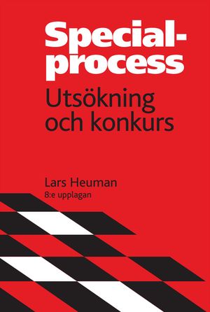 Specialprocess, utsökning och konkurs | 8:e upplagan