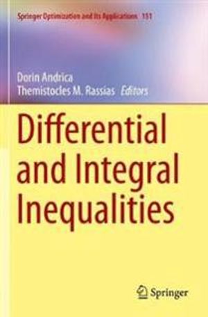 Differential and Integral Inequalities | 1:a upplagan