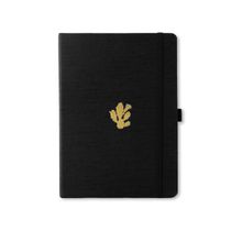 Dingbats* Pro B5 Black Cactus Notebook - Plain