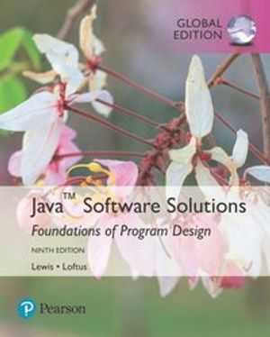 Java Software Solutions, Global Edition | 9:e upplagan