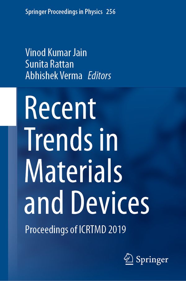 Recent Trends in Materials and Devices | 1:a upplagan